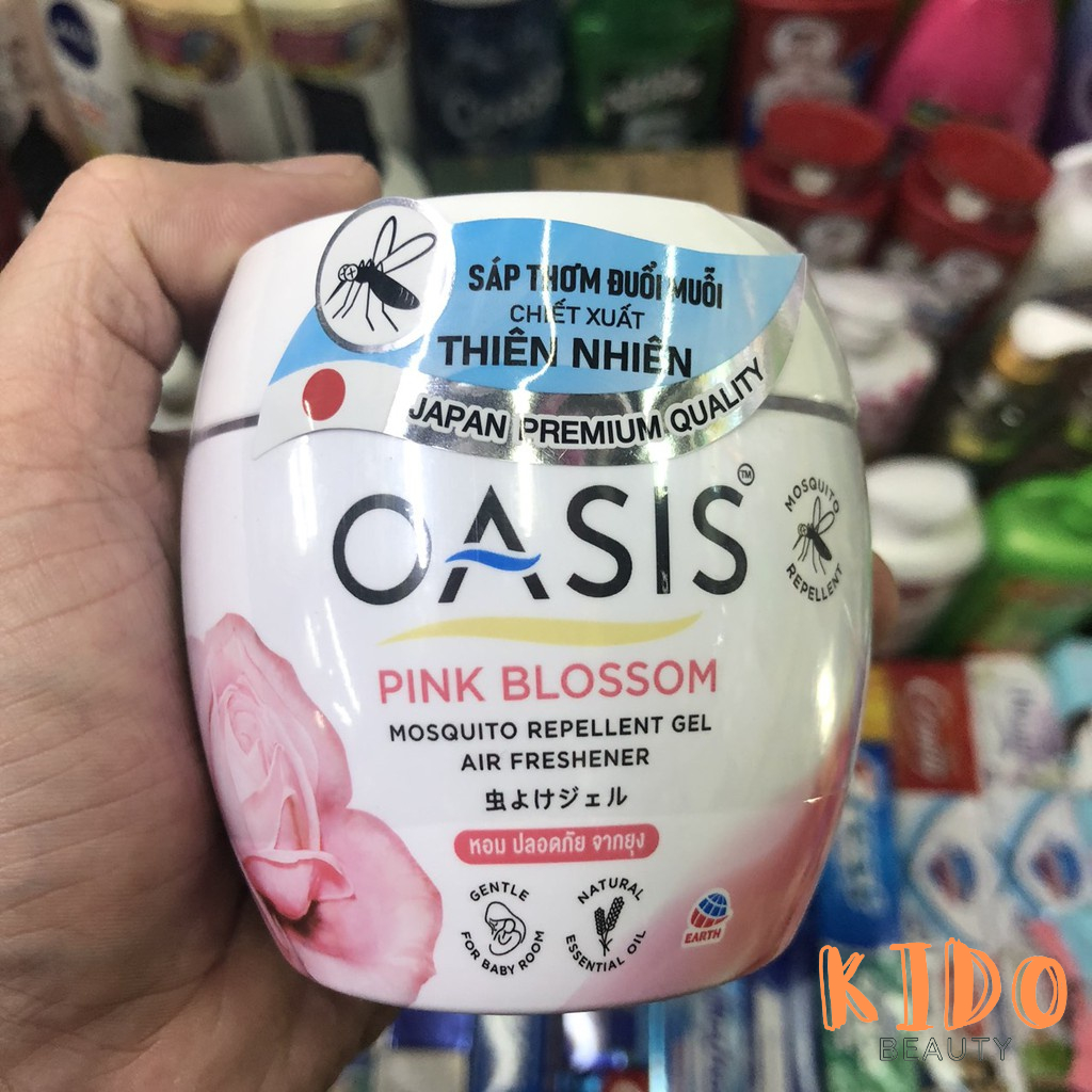 Sáp Thơm Phòng Đuổi Muỗi OASIS 180g Thái Lan - Sáp gel thơm phòng Oasis đem lại hương thơm mát cho ngôi nhà bạn