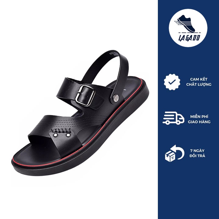 Dép Quai Ngang Có Quai Hậu Thời Trang dành cho Nam hình thức dép chéo quai đẹp đế cao tôn dáng