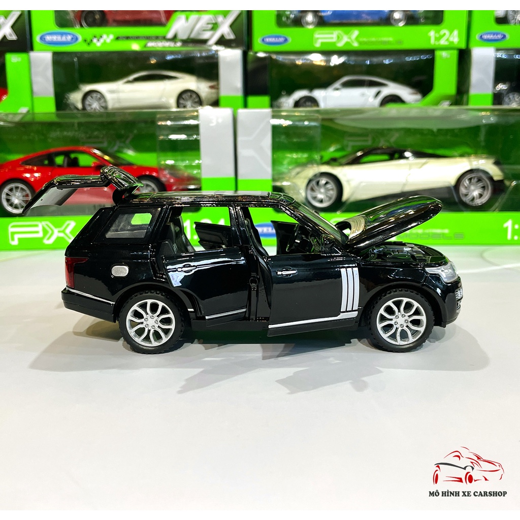 Mô hình hợp kim siêu xe Range Rover tỉ lệ 1:32 màu đen