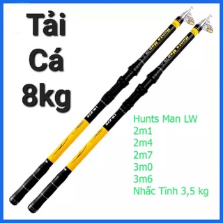 Cần Câu Rút Cần Câu Máy Hunts Man LW Từ 2m1 Đến 3m6