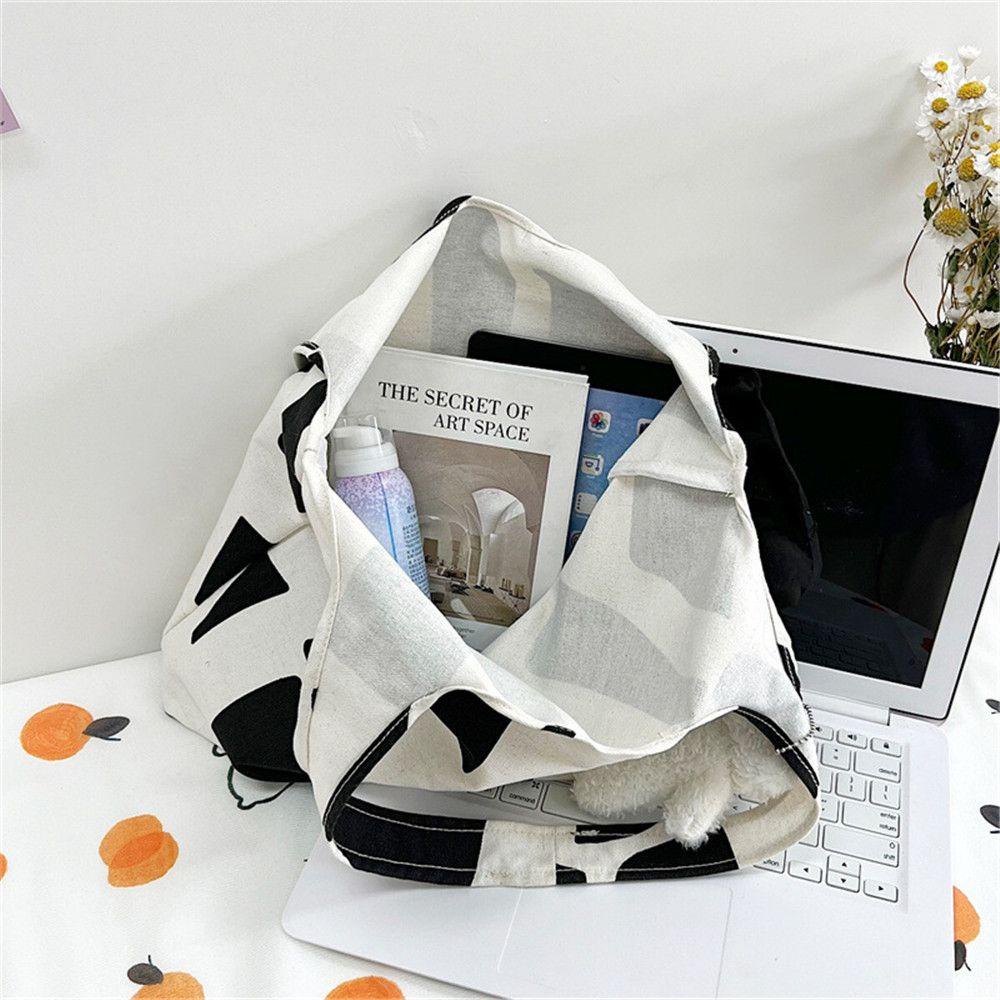 Túi Xách Canvas Cỡ Lớn Thời Trang Xuân Hè Cho Nữ