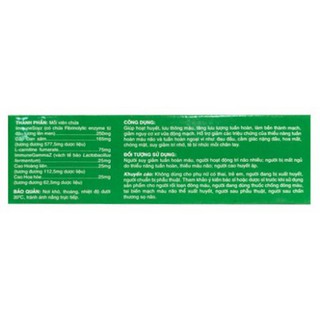 Minh Thông Vương - Hỗ trợ tăng tuần hoàn máu, tăng cường trí nhớ (Hộp 2 vỉ x 10 viên)