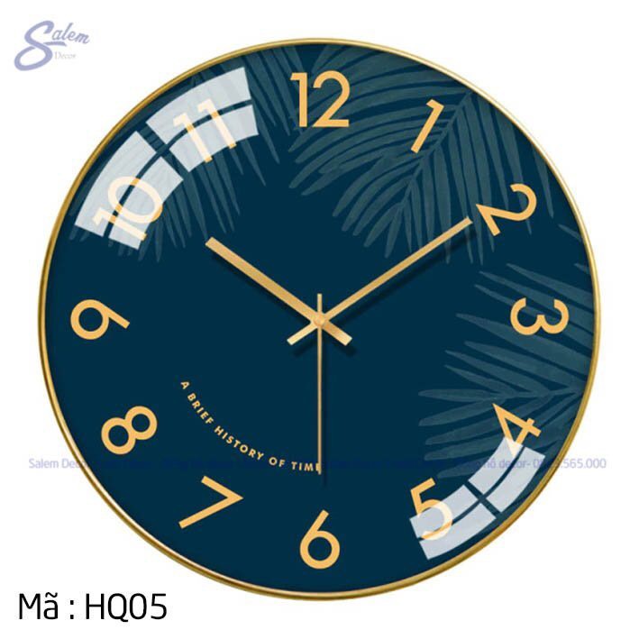 Đồng hồ treo tường hình trống đồng