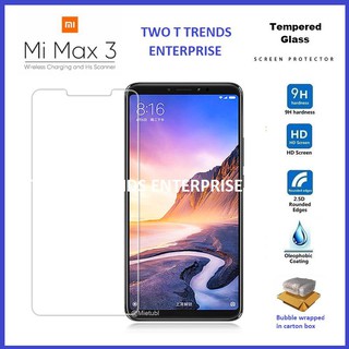 Kính cường lực Xiaomi Mi Max 3 (Trong Suốt)