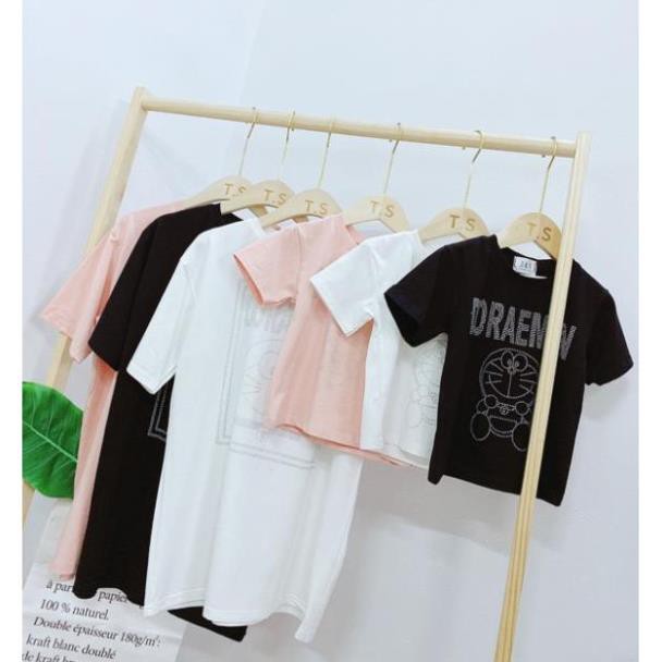 ☘️Áo đôi mẹ và bé Mèo Doremon đính đá so kute luôn