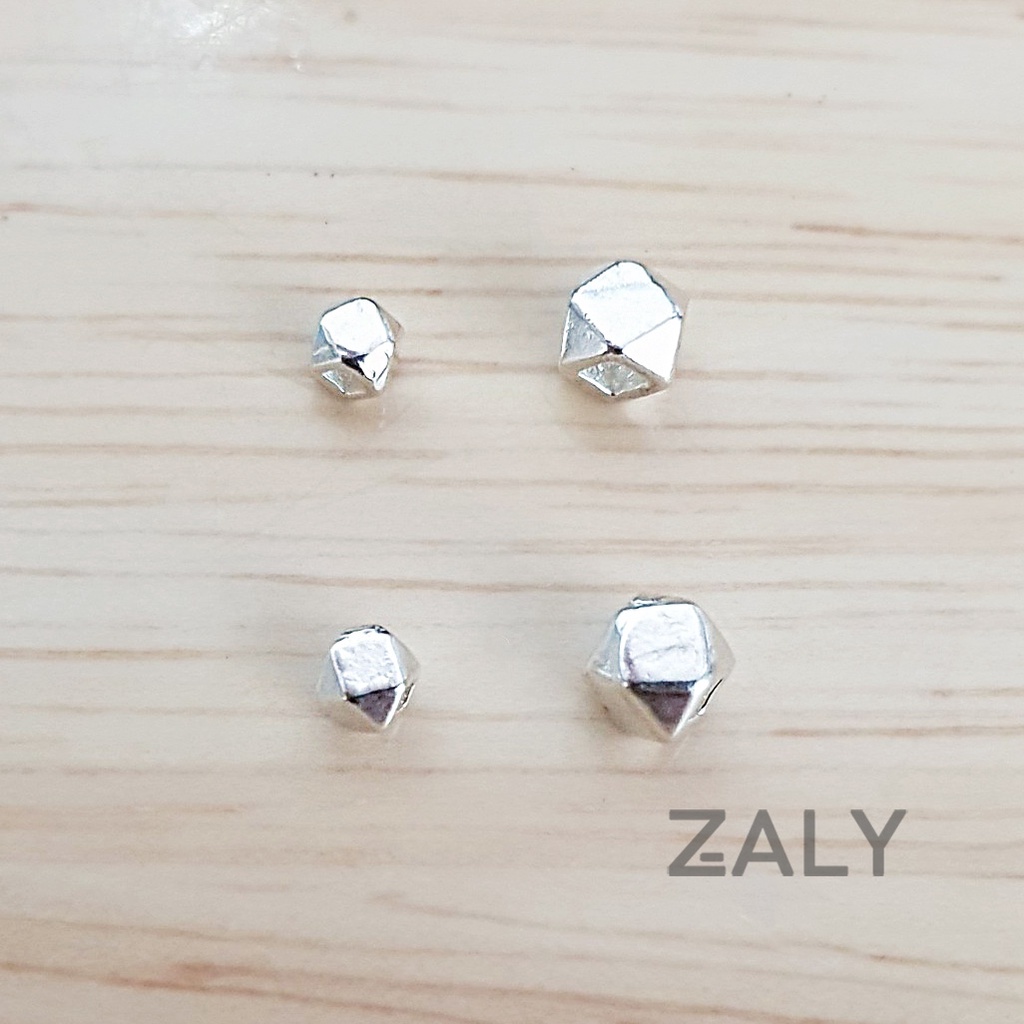 Charm bạc hạt cắt giác CC20 - Bạc 925