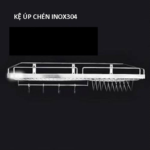 Kệ úp chén 1 tầng treo tường inox304 HP-009 (nhiều quy cách)