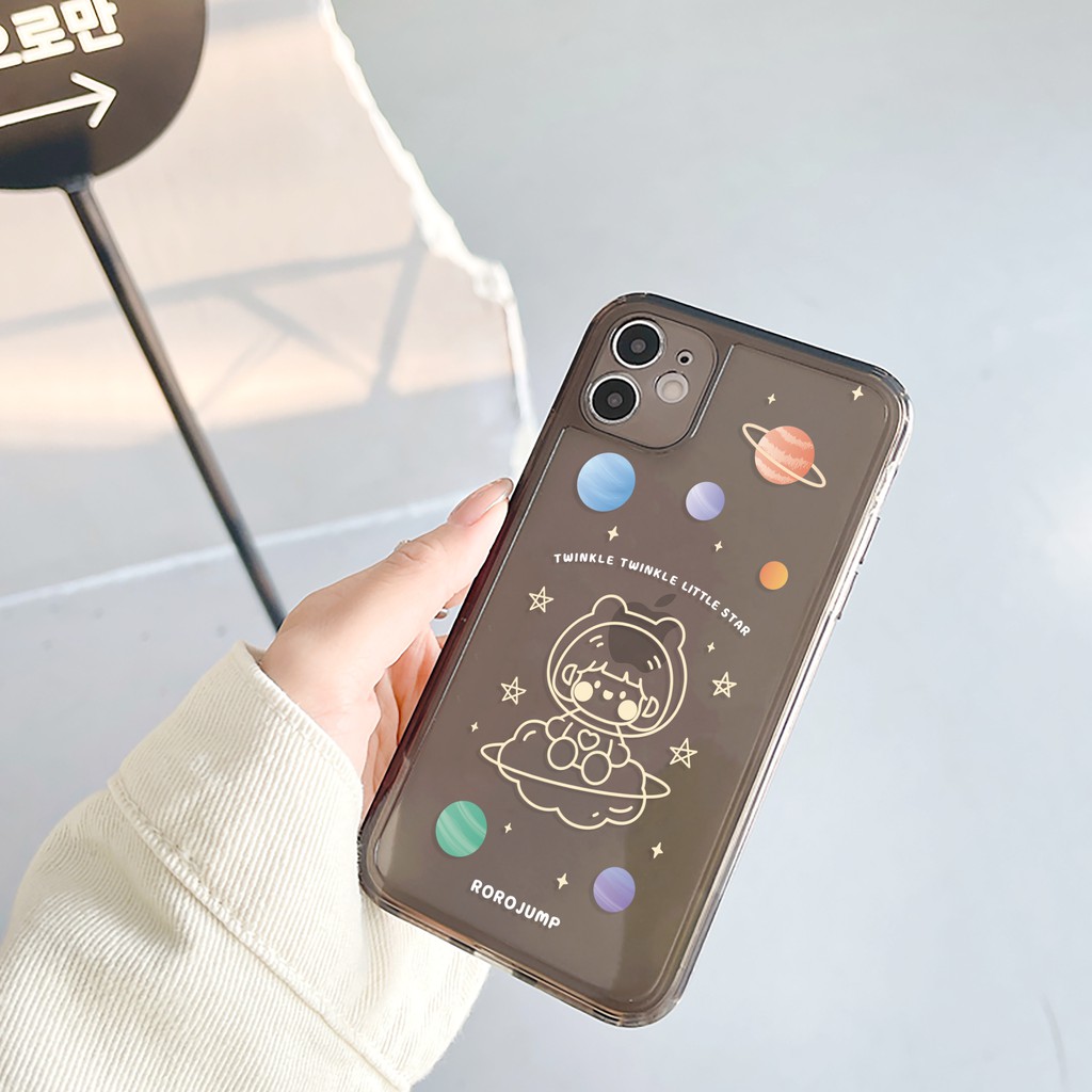 Ốp lưng iphone Twinkle trong cạnh vuông BVC 5/5s/6/6plus/6s/6splus/7/7plus/8/8plus/x/xr/xs/11/12/pro/max/plus/promax | BigBuy360 - bigbuy360.vn