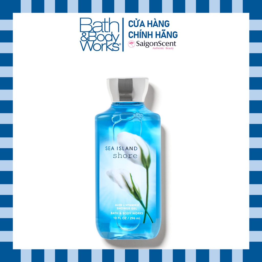 Gel tắm Bath & Body Works Sea Island Shore