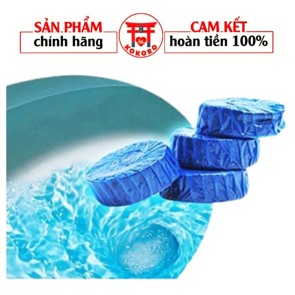 Set 2 viên xả bồn cầu/toilet/nhà vệ sinh Blueree ngăn mùi hôi, diệt khuẩn xả bồn cầu cho gia đình/công ty