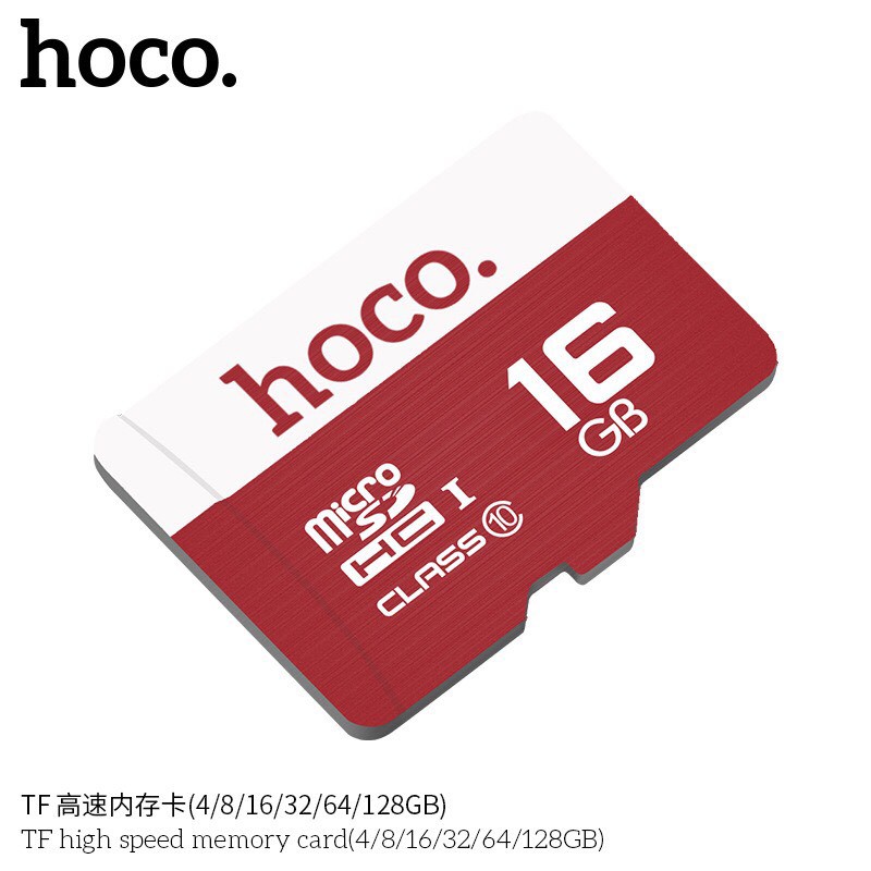Thẻ Nhớ MICRO SDHC 16GB Hoco Class 10 85MB/S Chống Nước