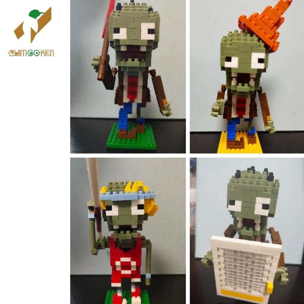 Đồ chơi lắp ráp xếp hình lego Plants vs Zombies