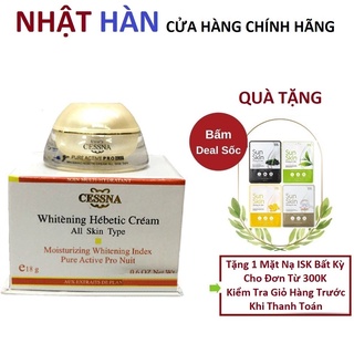 Kem dưỡng trắng da ngừa lão hóa giữ ẩm cessna trắng chính hãng