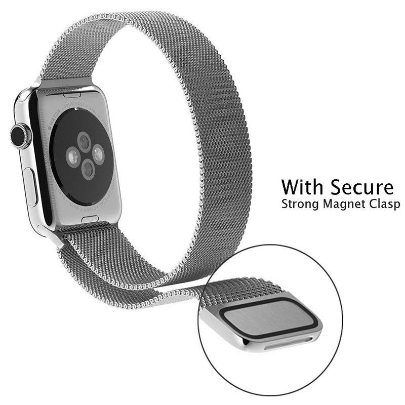 [Mã SKAMSALE03 giảm 10% đơn 200k] DÂY APPLE WATCH KIỂU DÁNG MILANESE LOOP