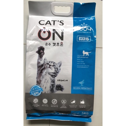 Combo 2 túi hạt Cat's On cho mèo (túi 5kg)