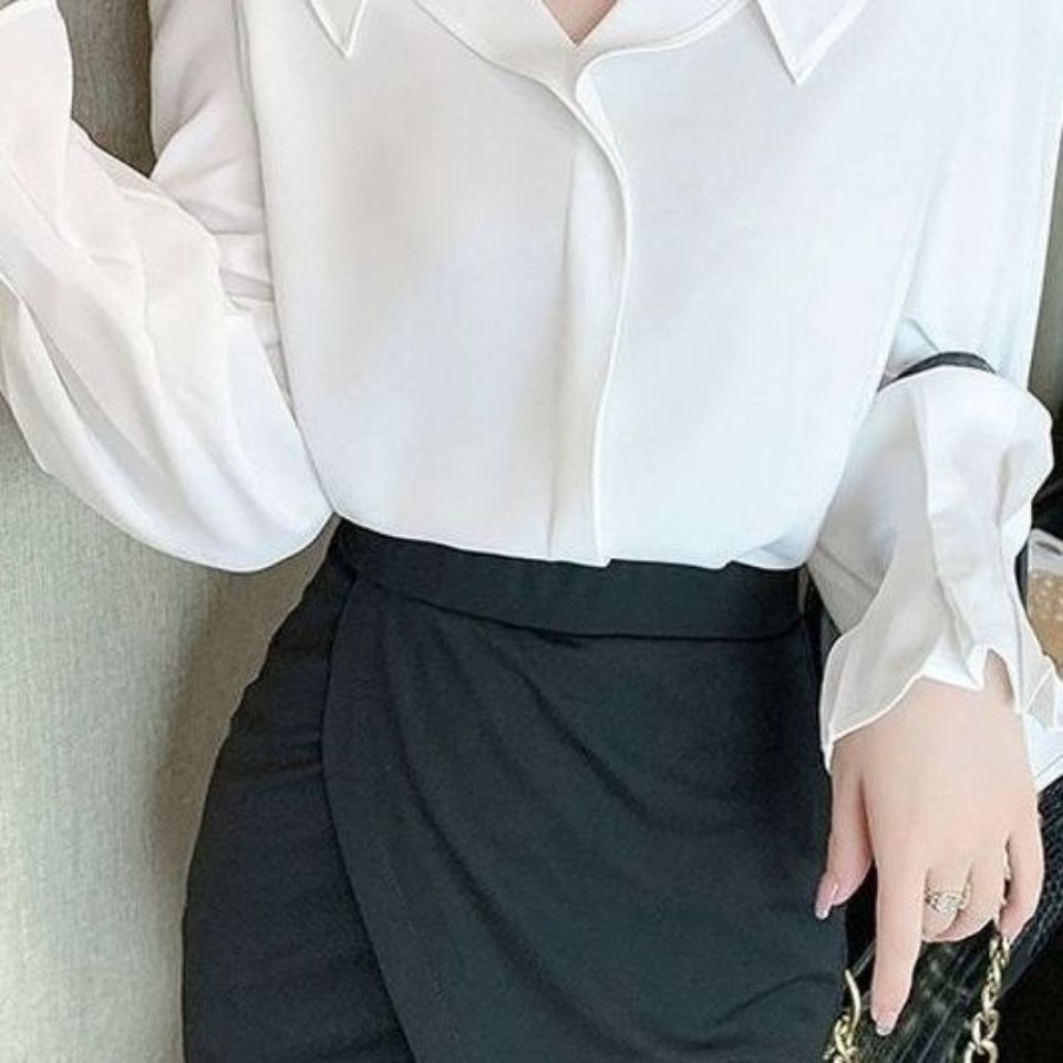 Áo Sơ Mi Tay Dài Phong Cách Hàn Quốc