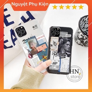 Ốp lưng iphone Sunface viền trong chống ố 6plus/6splus