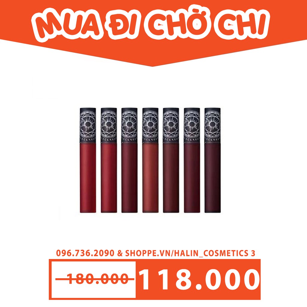 Son Black Rouge ?FREESHIP? Son Black Rouge Cream Matt Rouge CM Mẫu Mới  HALINA65D Cao Cấp