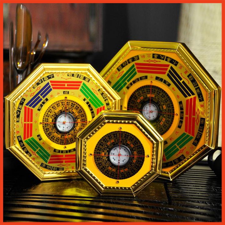 La bàn bát quái phong thủy 17cm