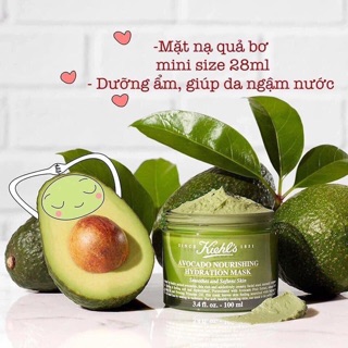 Set dưỡng da Avocado Kiehl's