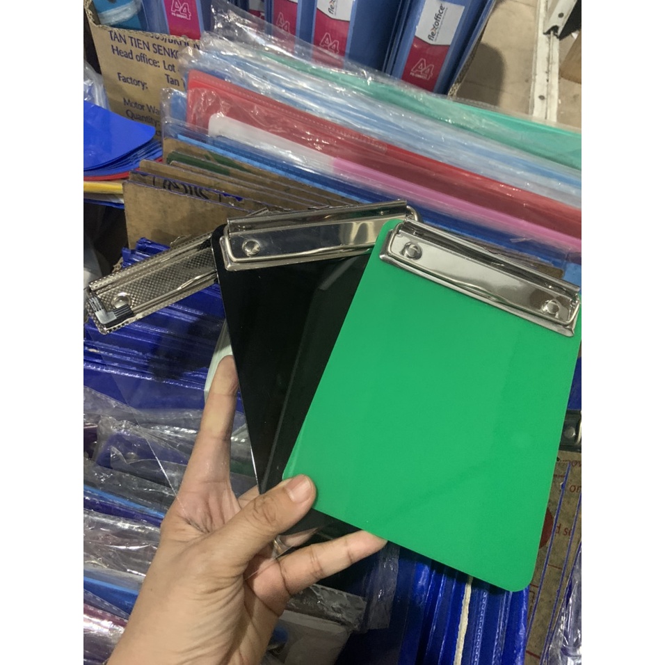 Bìa trình ký đơn mica A6