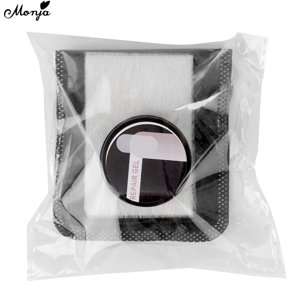 MONJA [Hàng mới về] Gel đắp móng + sợi thủy tinh không dệt nối dài móng 20ml