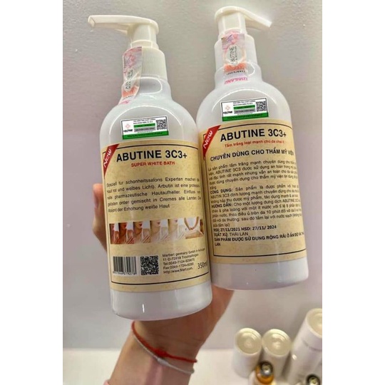 {chính hãng} tắm ủ trắng abutin C3C+ bật tone nhanh