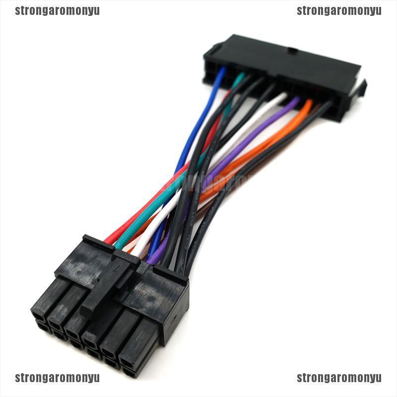 Dây Cáp Chuyển Đổi Nguồn Điện 24pin Sang 14pin Atx Cho Lenovo Q77