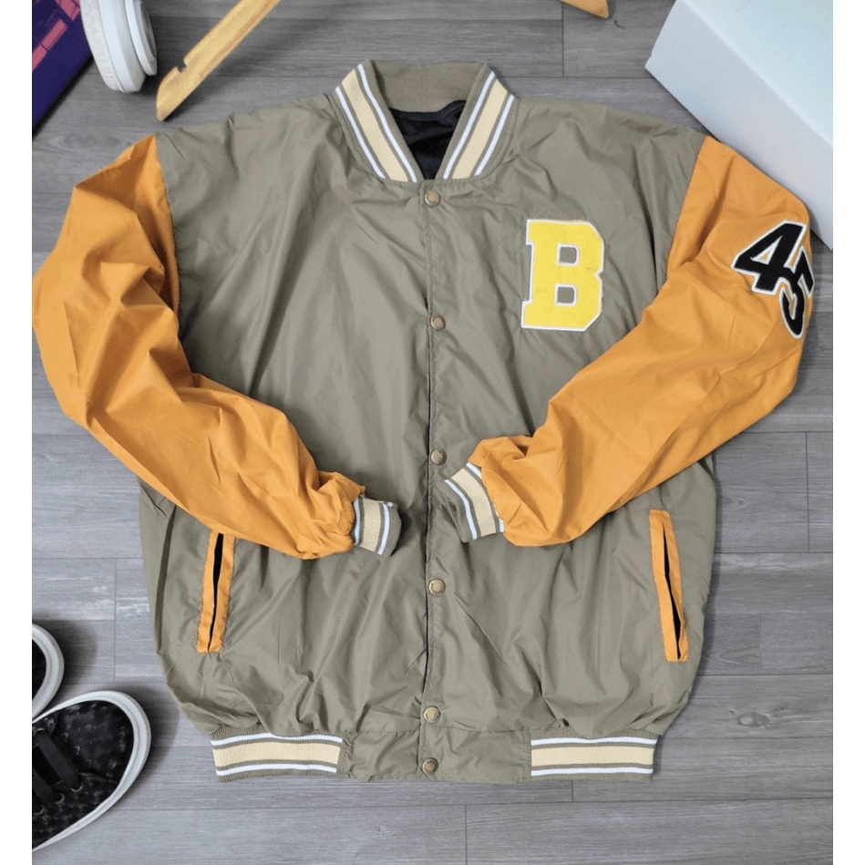 ÁO KHOÁC DÙ KIỂU BOMBER FORM CÁNH DƠI THÊU CHỮ B NỔI HOT TREND TP60 [NewUnisex]