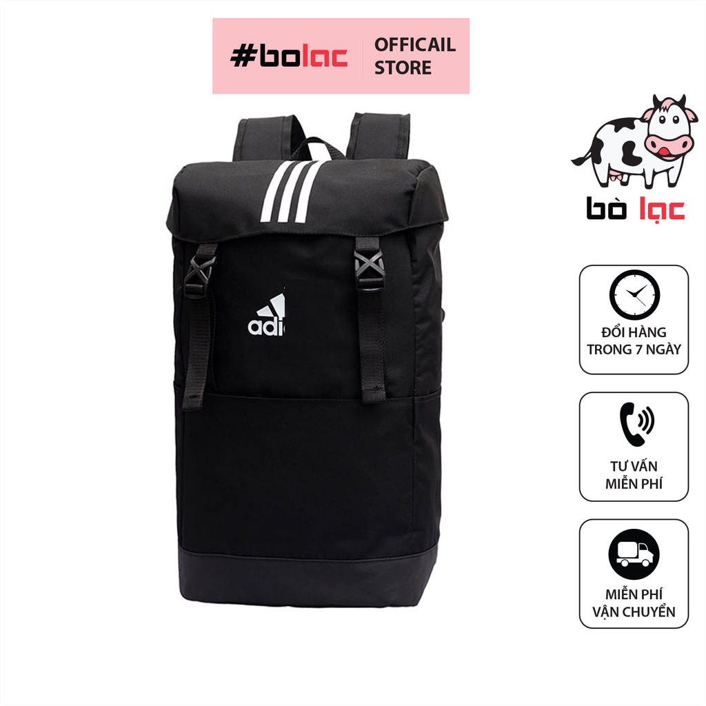 Balo ADAS 3 STRIPES BACKPACK Loại 3 Sọc Màu Đen