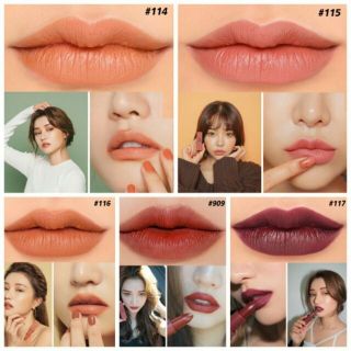 Son lì 3CE Mood Recipe Matte Lip Color (Set 5 Son)