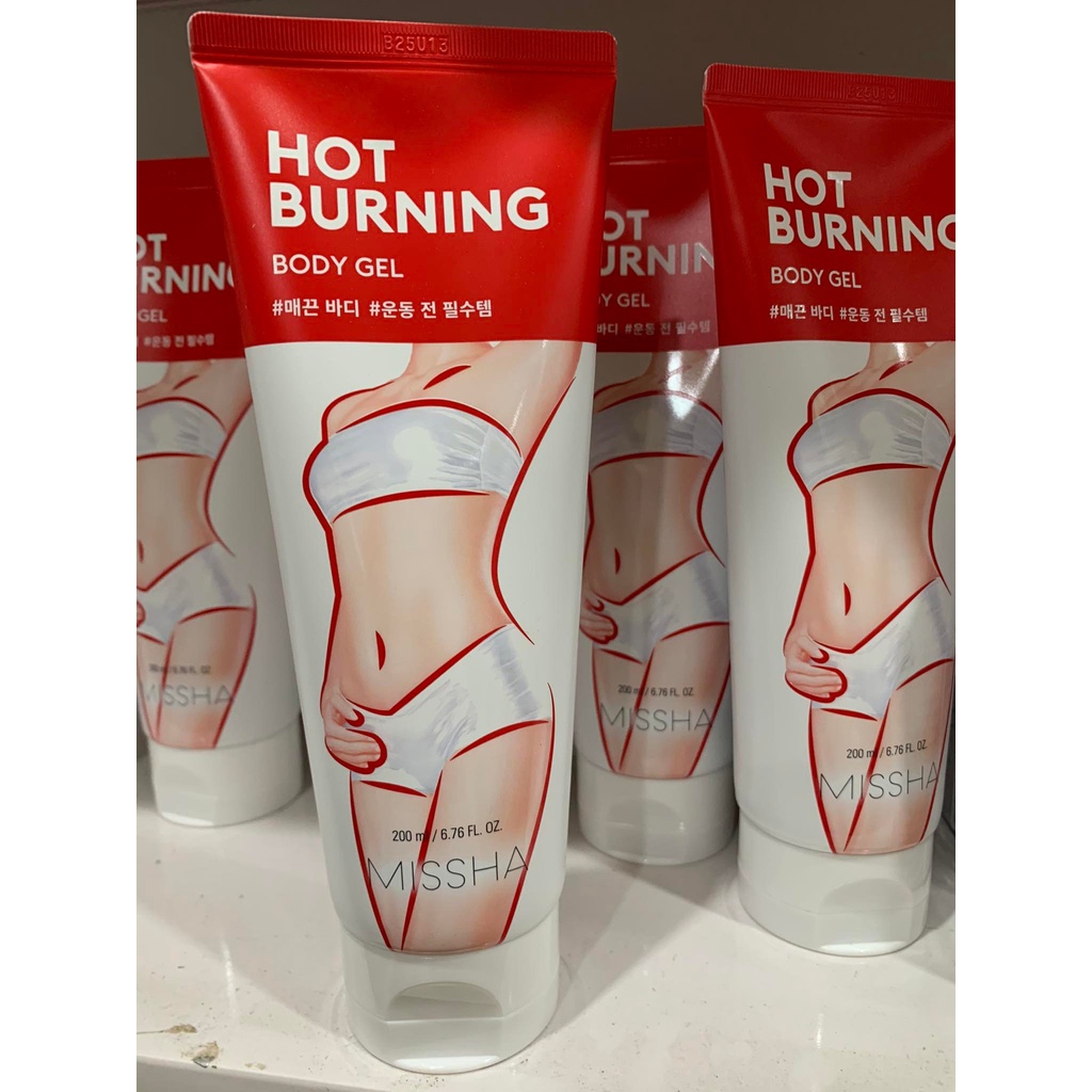 Kem Tan Mỡ Bụng Missha CHÍNH HÃNG Gel Tan Giảm Mỡ Bụng Đùi Eo Hiệu Quả Và An Toàn Missha Hot Burning Hàn Quốc