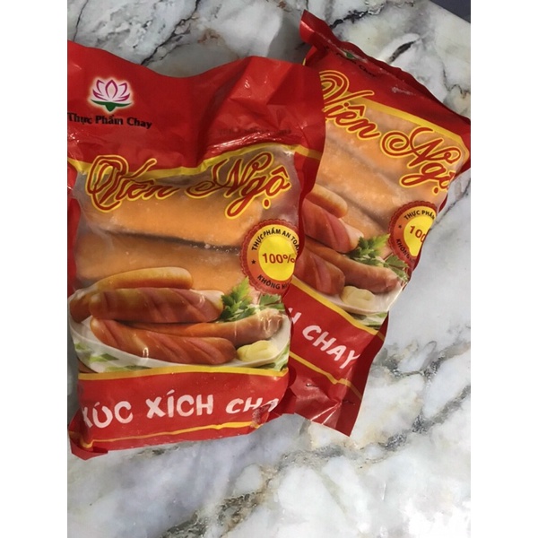 Xúc xích chay Viên Ngộ500g