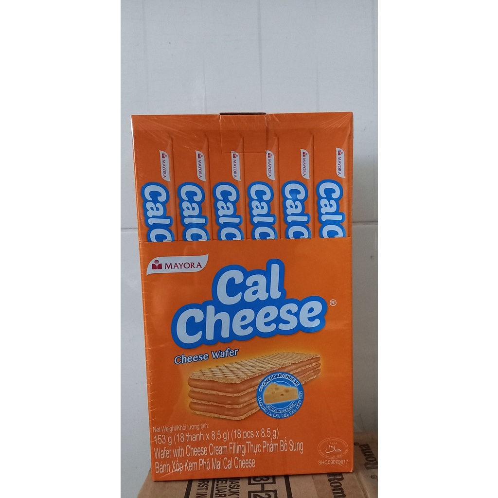 Bánh xốp phô mai Cal cheese 153g