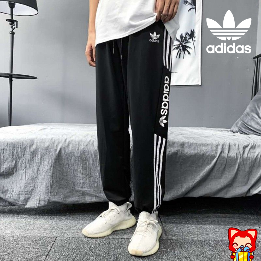 Adidas clover couple outfit pants for men and women trendy loose shorts