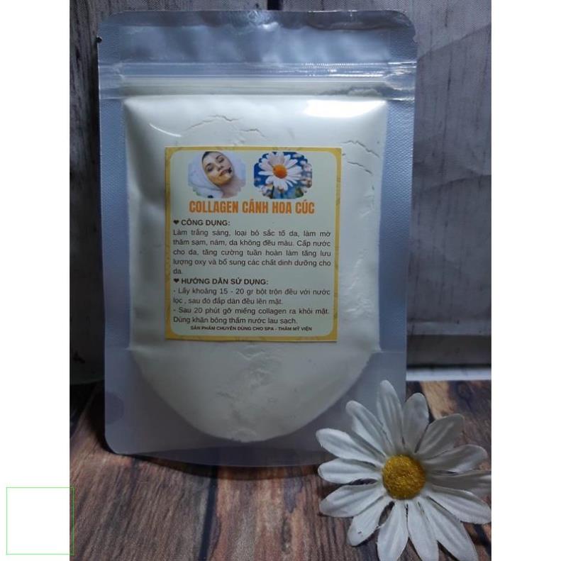 1kg Bột đắp mặt Dẻo cánh Hoa cúc Handmade