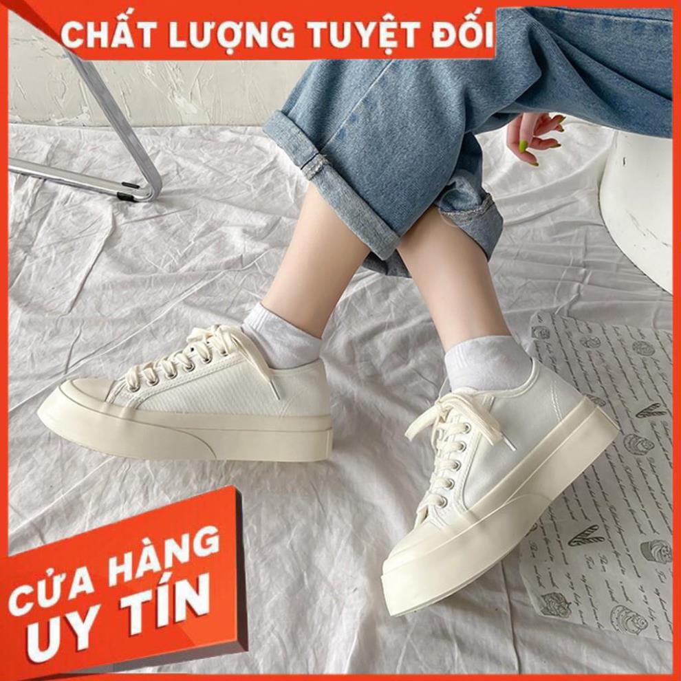 Giày bata nữ giayClassics đế bánh mì cao 3 cm B1362