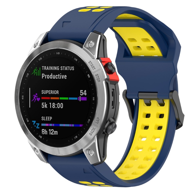 Dây Đeo Thay Thế Bằng Silicone Mềm Chống Nước 22Mm Cho Đồng Hồ Thể Thao Garmin
