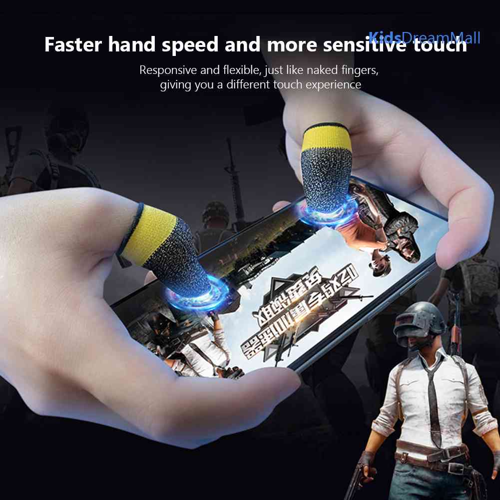 Găng Tay Hở Ngón Chơi Game PUBG Chống Mồ Hôi Cho Trẻ Em