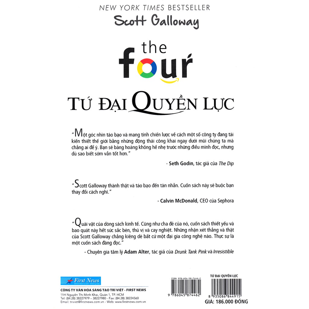 Sách - The Four - Tứ Đại Quyền Lực | BigBuy360 - bigbuy360.vn