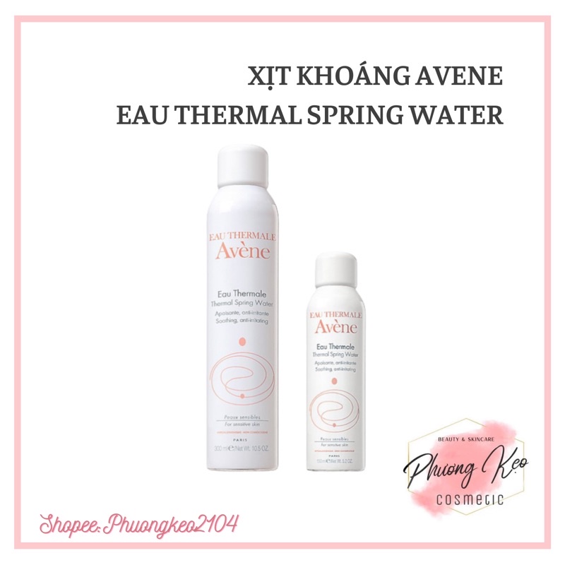 Xịt khoáng Avene Eau Thermal Spring Water 300ml