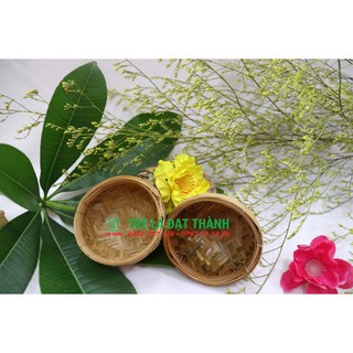 Thúng tre, trang trí, thúng dây cước mini