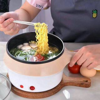 Nồi nấu mini đa năng có giá hấp