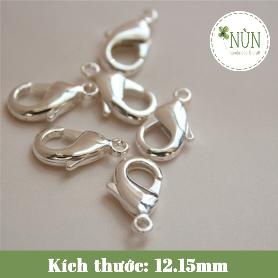 Móc Khóa Càng Cua Loại 12mm Để Làm Trang Sức, Móc Khóa, Trang Trí