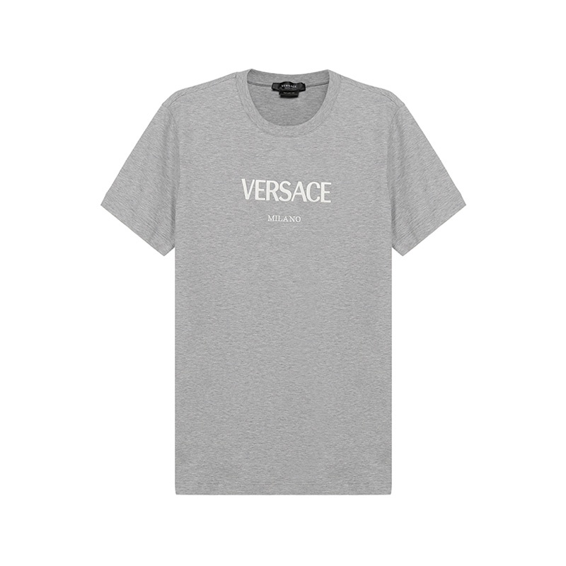 Áo Thun Tay Ngắn Chất Liệu cotton In Họa Tiết Versace Cho Nam