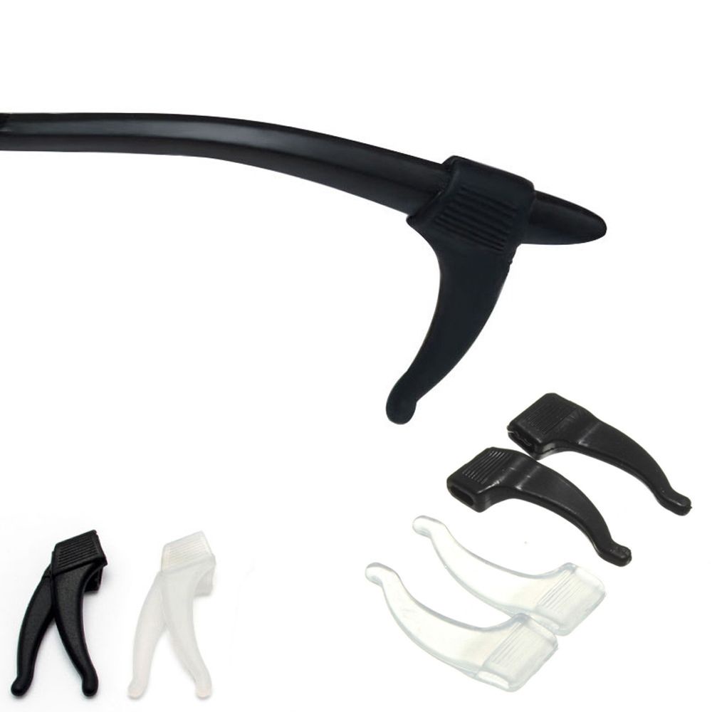 Set 4 cặp móc càng kính bằng silicon chống tuột tránh rơi khi tham gia thể thao ngoài trời