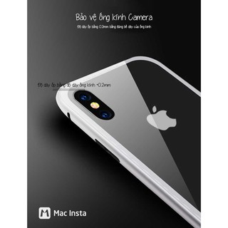 ốp lưng hít nam châm cường lực 2 mặt IPhone X