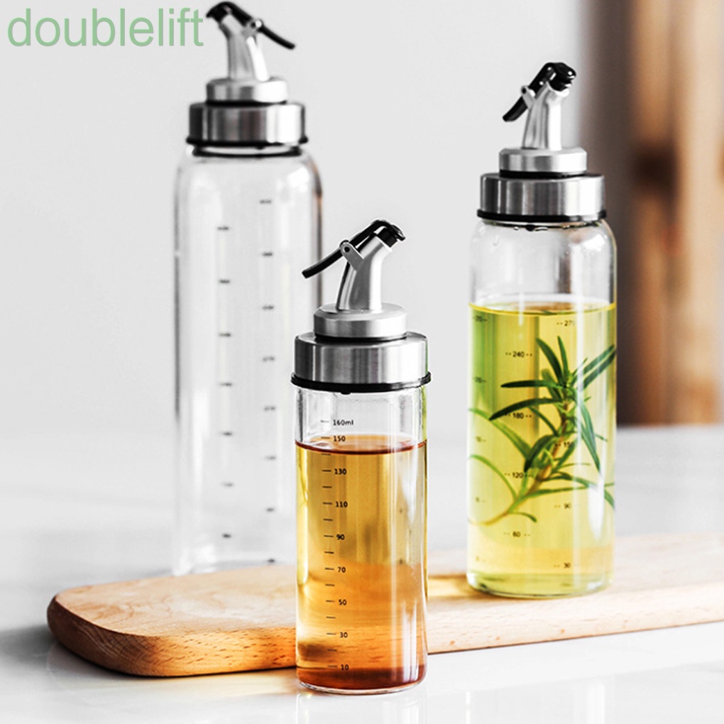 Bình thủy tinh trong suốt đựng dầu ăn/nước tương dung tích 500/300/180ml