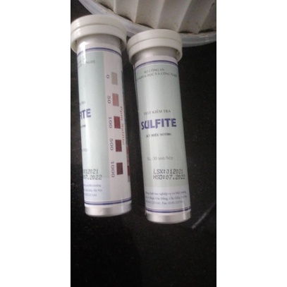 Test, Kit kiểm tra nhanh sulfite SOT08