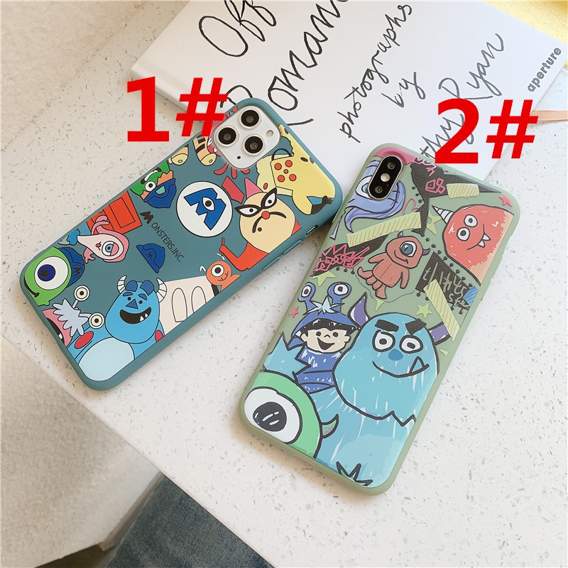 Ốp Điện Thoại TPU Dẻo Họa Tiết Hoạt Hình Dễ Thương Cho iPhone 11 Pro Max 6S 7 8 Plus X XS Max XR 12 Mini
